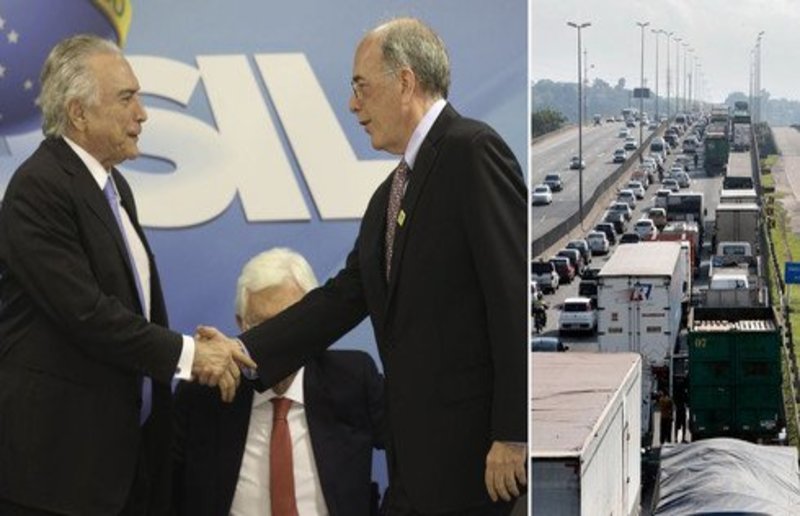 Brasil é refém de Parente, não dos caminhoneiros