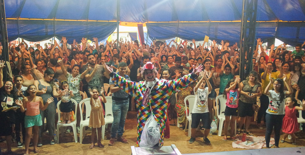 Lona do Palha&ccedil;o Biribinha lota na abertura do Palco Girat&oacute;rio - Gente de Opini&atilde;o