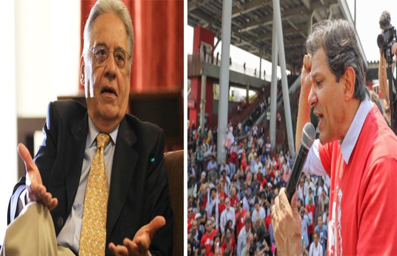 FHC adere ao 'ele não' e sinaliza voto em Haddad no segundo turno
