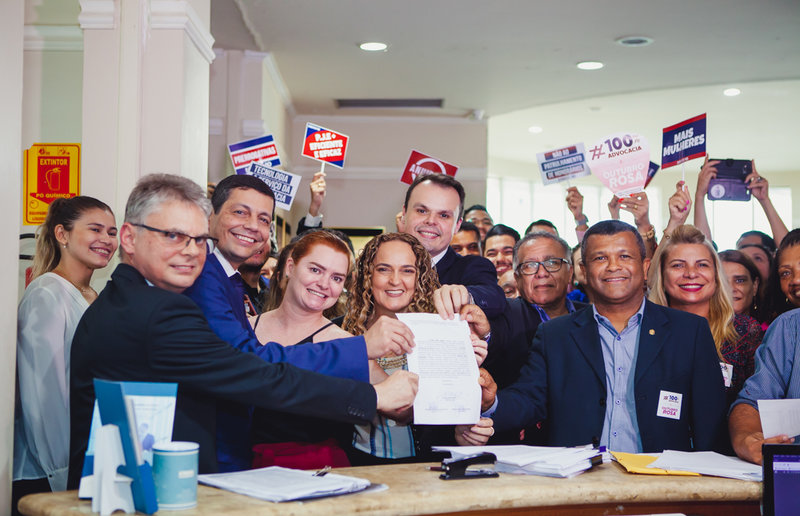 Elton Assis lança chapa "#100%" advocacia e lota OAB