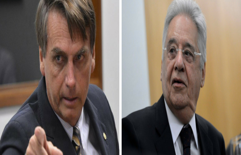 FHC desperta e agora vê fascismo na família Bolsonaro