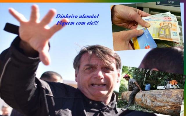 Bolsonaro diz que alemÃ£es querem comprar a AmazÃ´nia  - Fechou a grana para a ponte - O novo fora da disputa de 2020 - Gente de OpiniÃ£o