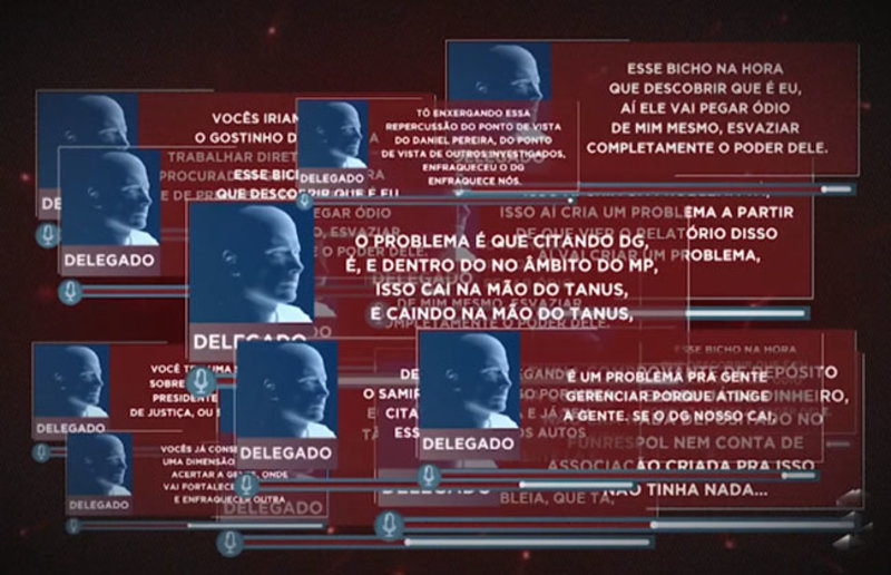 Áudios sem provas comprovam o despreparo de alguns membros da operação Pau Oco