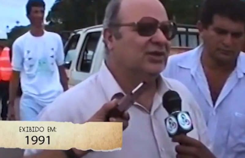 Sic Retrô - Jerônimo visita Ariquemes em 1991 e fala da tentativa do PT de lhe tirar do governo