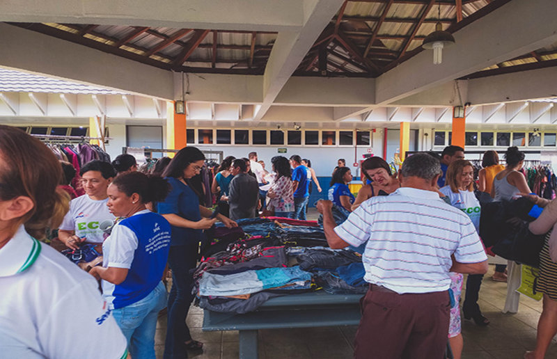 Programa de Sustentabilidade ECOS realiza a 2ª edição do Bazar Sustentável