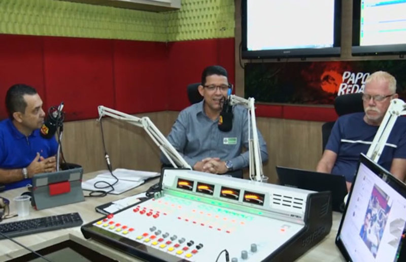 Marcos Rocha e Laerte Gomes na Rádio Parecis falam do clima de harmonia entre os poderes